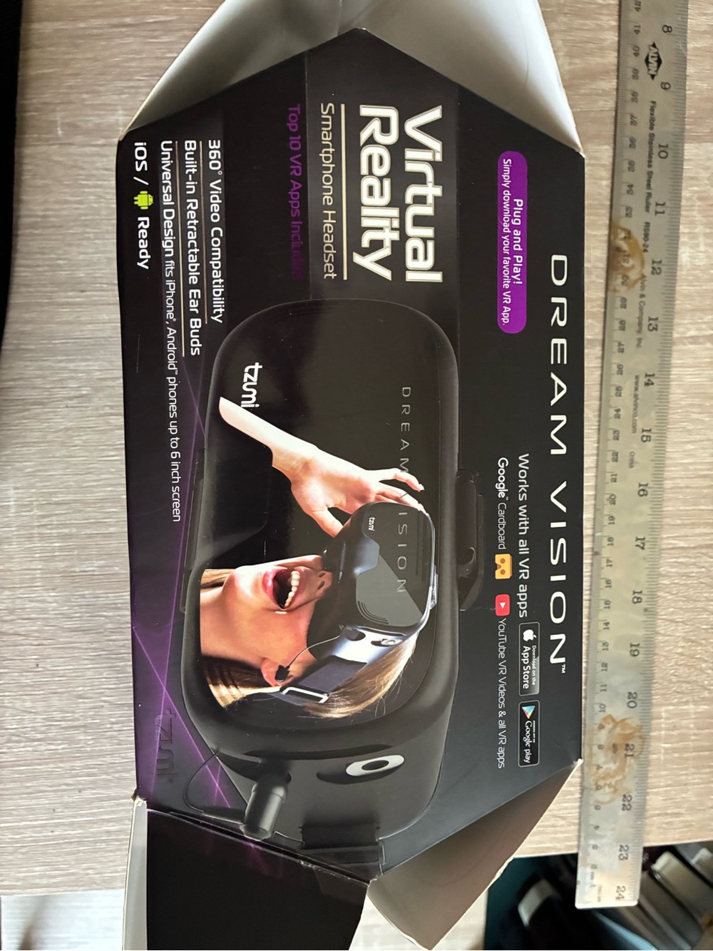 Virtual Reality Smartphone Headset - Black